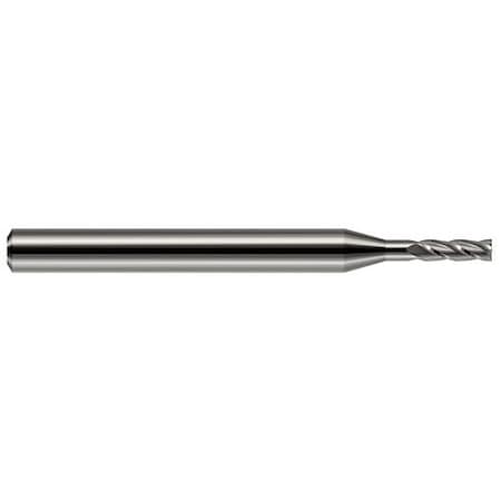 Harvey Tool 1/32 Cutter dia. x 0.0930 in. 3/32 x 0.1560 in. 5/32 Reach Carbide Square End Mill, 4 Flutes 736131